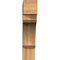 Ekena Millwork Legacy Block Rough Sawn Bracket, Western Red Cedar, 4"W x 18"D x 18"H BKT04X18X18LEC05RWR - alternate 4